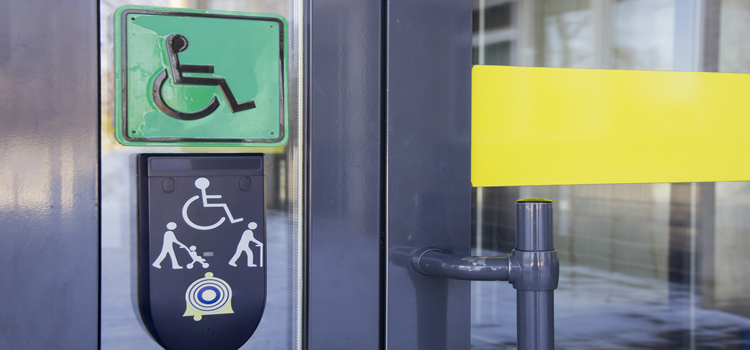 automatic handicap door opener in San Fernando
