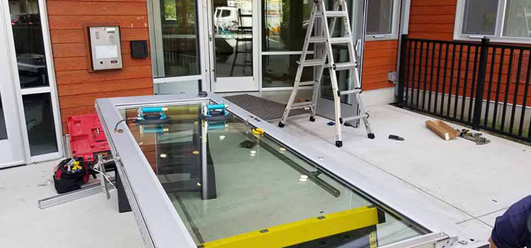 storefront door glass replacement San Fernando